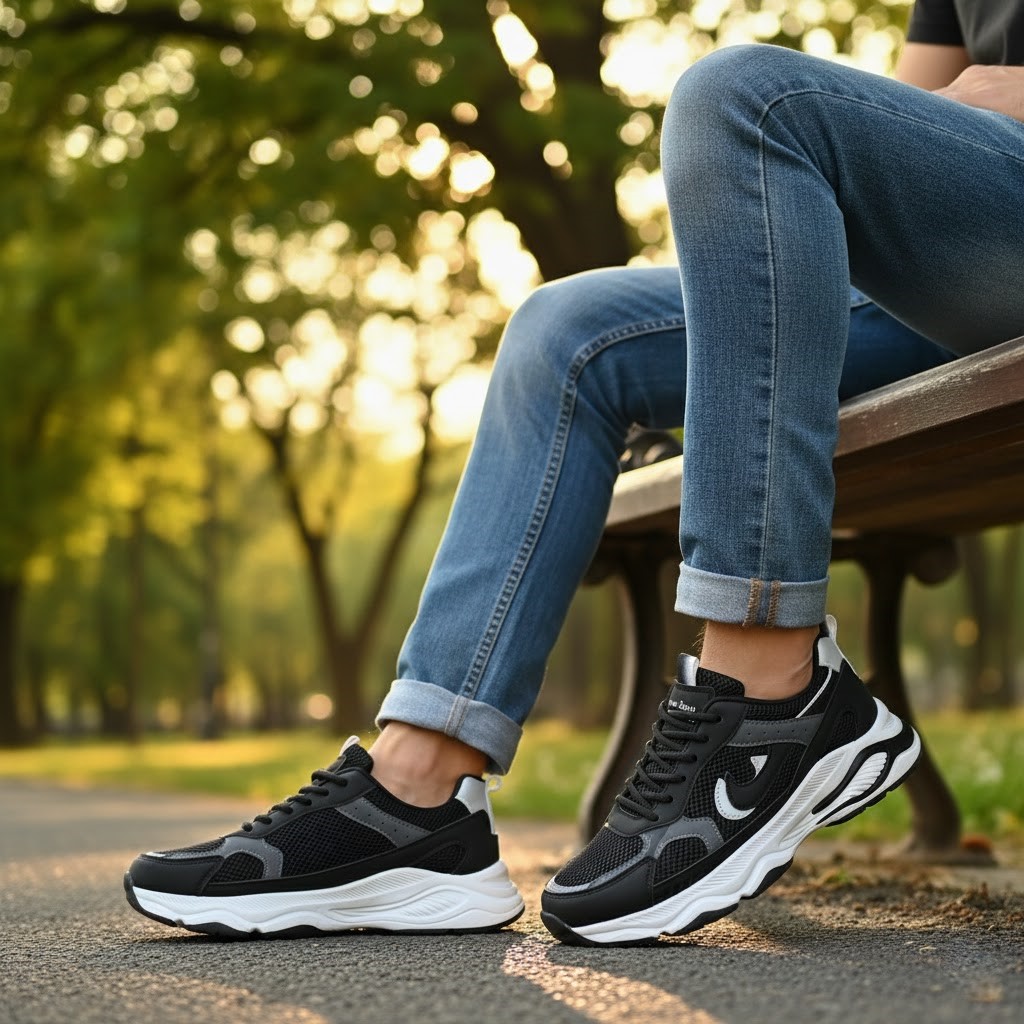 خرید آنلاین کتونی مردانه جلیلی مدل 6610 کد 01